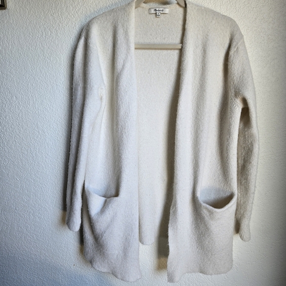 Madewell Cream Open-Front Cardigan sz. S - Picture 1 of 5